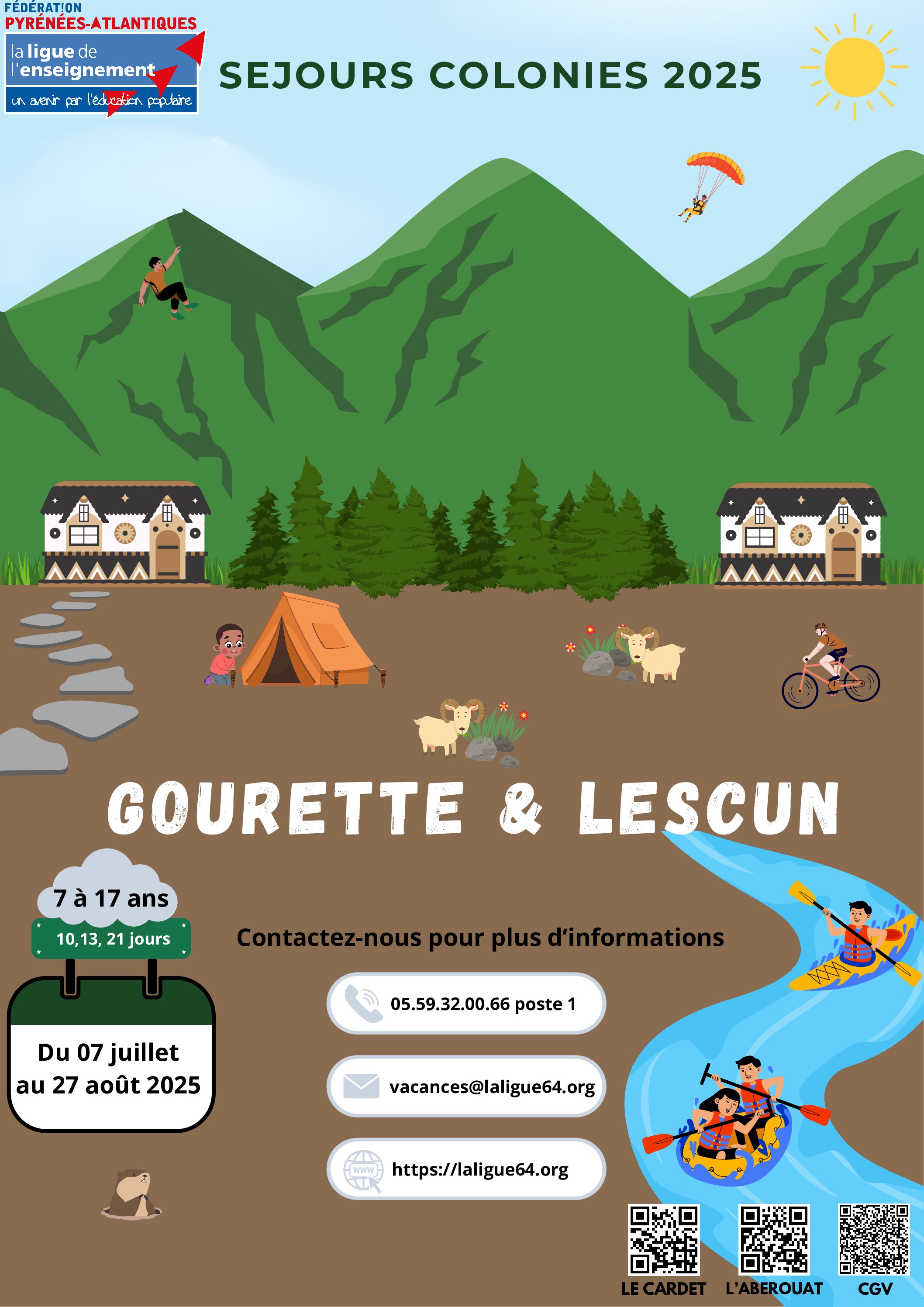COLONIE DE VACANCES ETE 2025